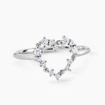 Bague Cora Argent Blanc Oxyde De Zirconium - Bijoux fantaisie Femme | Marc Orian