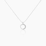 Collier K&eacute;a Argent Blanc Oxyde De Zirconium - Colliers avec pierres Femme | Marc Orian