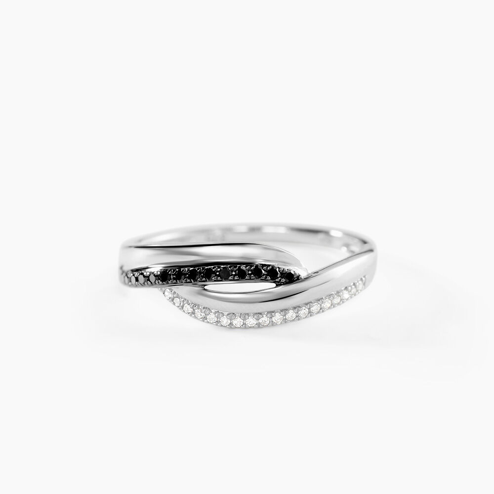 Bague Melinda Or Blanc Diamant - Bagues pierres pr&eacute;cieuses Femme | Marc Orian
