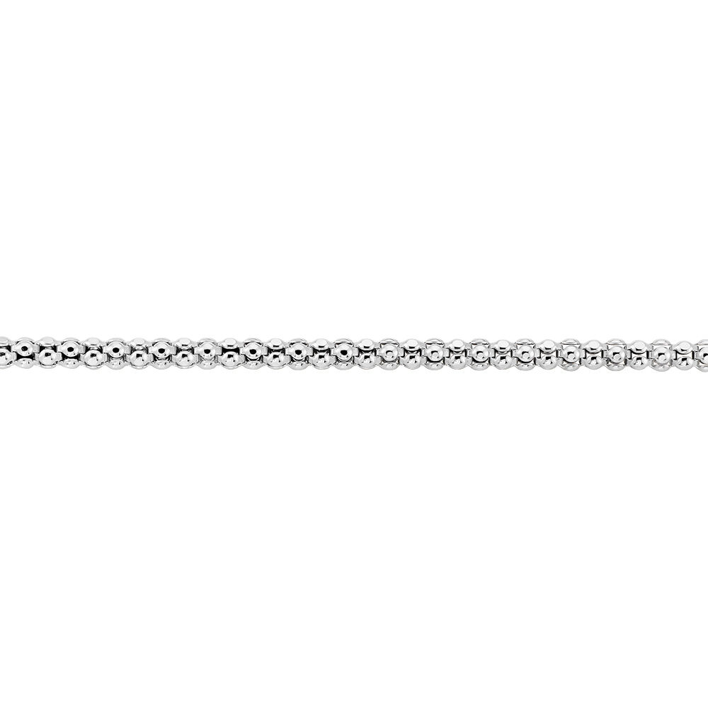 Bracelet Nahila Argent Blanc - Bracelets mailles Femme | Marc Orian