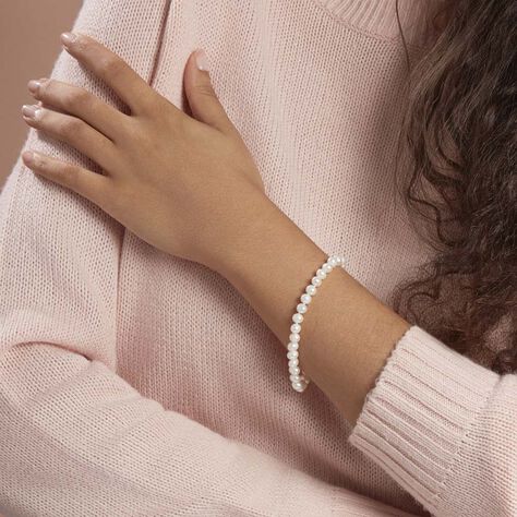 Bracelet Macy Or Jaune Perle De Culture - Bracelets chaînes Femme | Marc Orian