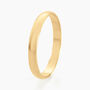 Alliance Meredithe Demi Jonc Classique Or Jaune