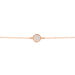 Bracelet Helinie Or Rose Oxyde De Zirconium - Bracelets Medailles Femme | Marc Orian