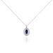 Collier Takara Argent Blanc Lapis Lazuli - Colliers avec pierres Femme | Marc Orian
