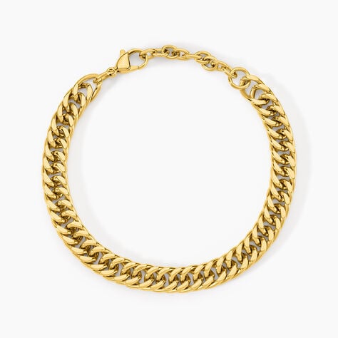 Bracelet Riva Acier Jaune - Bracelets mailles Femme | Marc Orian