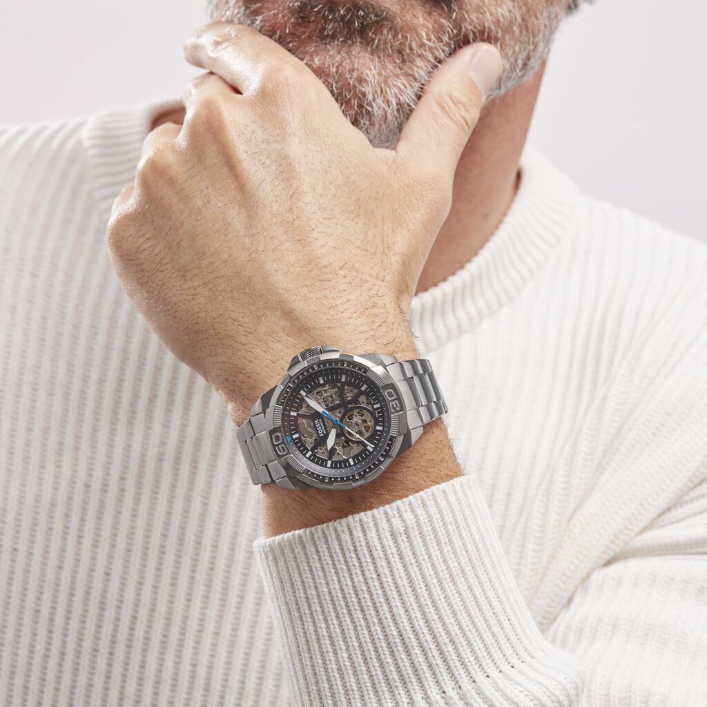 Montre Fossil Bronson Noir - Montres automatique Homme | Marc Orian