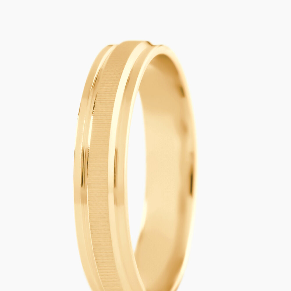 Alliance Jolan Demi-jonc Classique Or Jaune - Alliances duo Unisex | Marc Orian