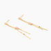 Boucles D'oreilles Pendantes Reflets Pop Or Jaune Rhodochrosite - Pendantes Femme | Marc Orian