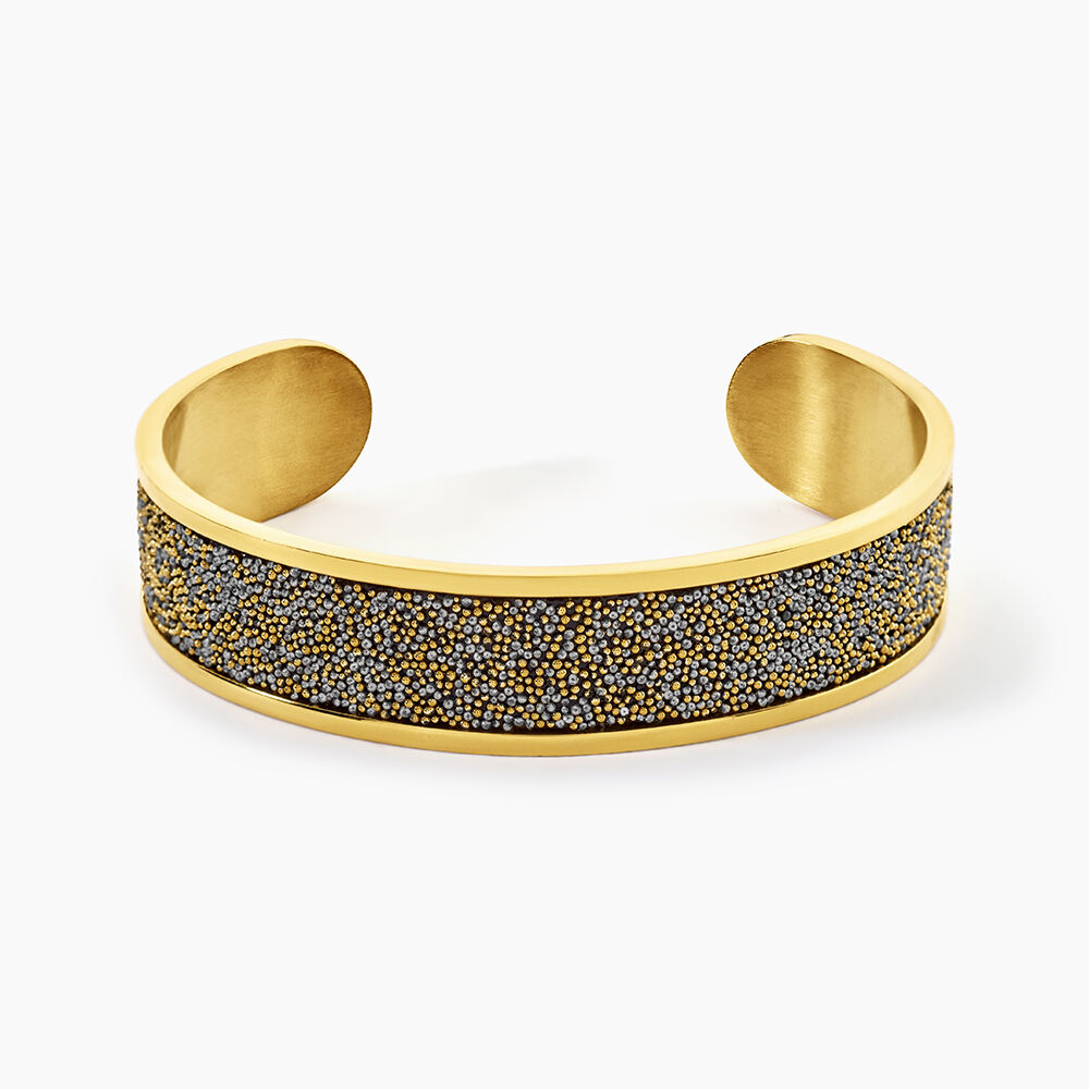 Bracelet Jonc Willis Acier Dore - Bracelets joncs Femme | Marc Orian