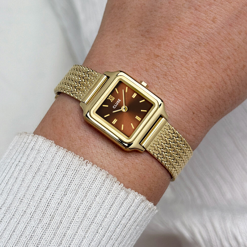 Montre Cluse Gracieuse Mini Marron - Montres &eacute;tanches Femme | Marc Orian