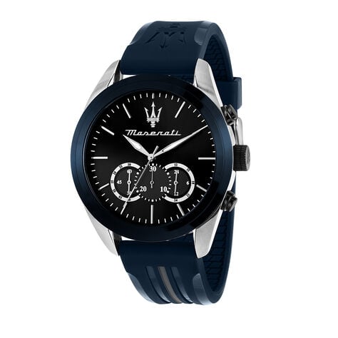 Montre Maserati Traguardo Noir - Montres étanches Homme | Marc Orian
