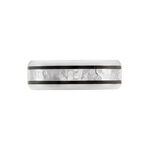 Bague Mollie Acier Blanc - Bijoux fantaisie Homme | Marc Orian