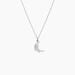 Collier Augustus Argent Blanc Oxyde De Zirconium - Colliers avec pierres Femme | Marc Orian