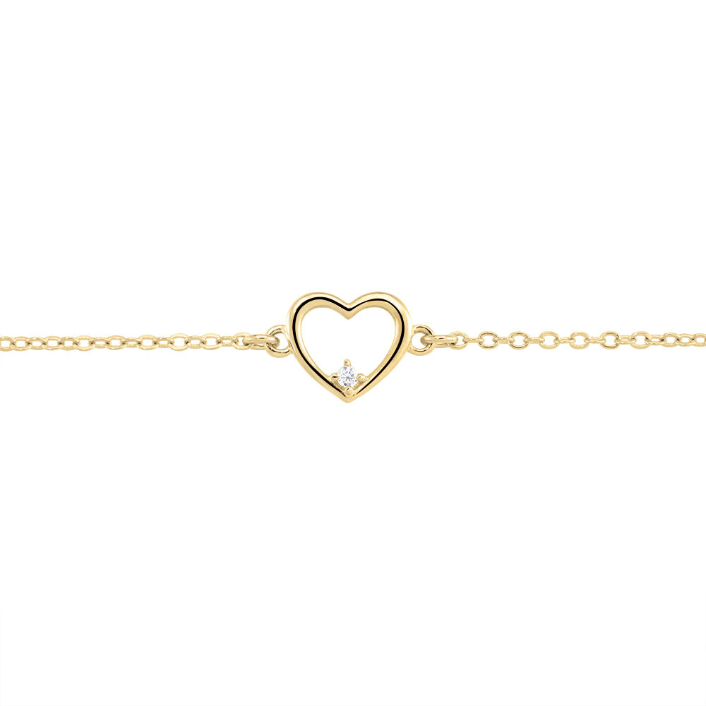 Bracelet Plaqué Or Kaspar Oxyde De Zirconium - Bracelets chaînes Femme | Marc Orian