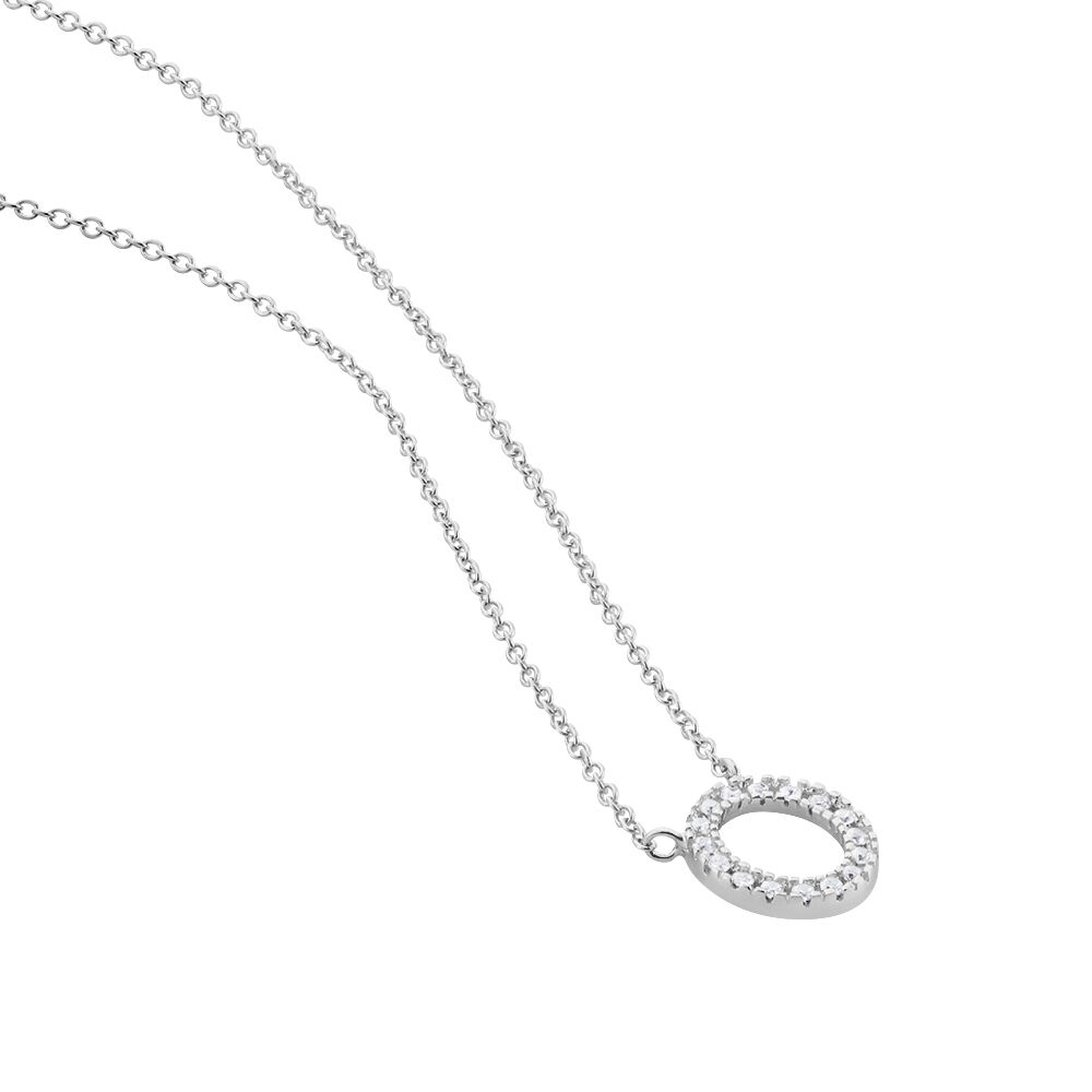 Collier Argent Umbria Oxydes De Zirconium - Colliers avec pierres Femme | Marc Orian