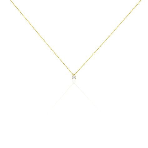 Collier Elfa Or Jaune Diamant - Colliers avec pierres Femme | Marc Orian