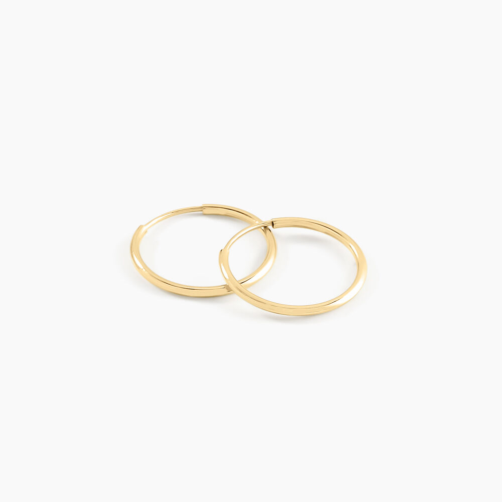 Cr&eacute;oles Dominae Or Jaune - Cr&eacute;oles Femme | Marc Orian