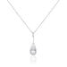 Collier Elorah Argent Blanc Oxyde De Zirconium - Colliers avec pierres Femme | Marc Orian