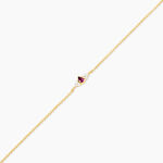 Bracelet Poem Argent Jaune Rhodolite Oxyde De Zirconium - Bracelets fantaisie Femme | Marc Orian