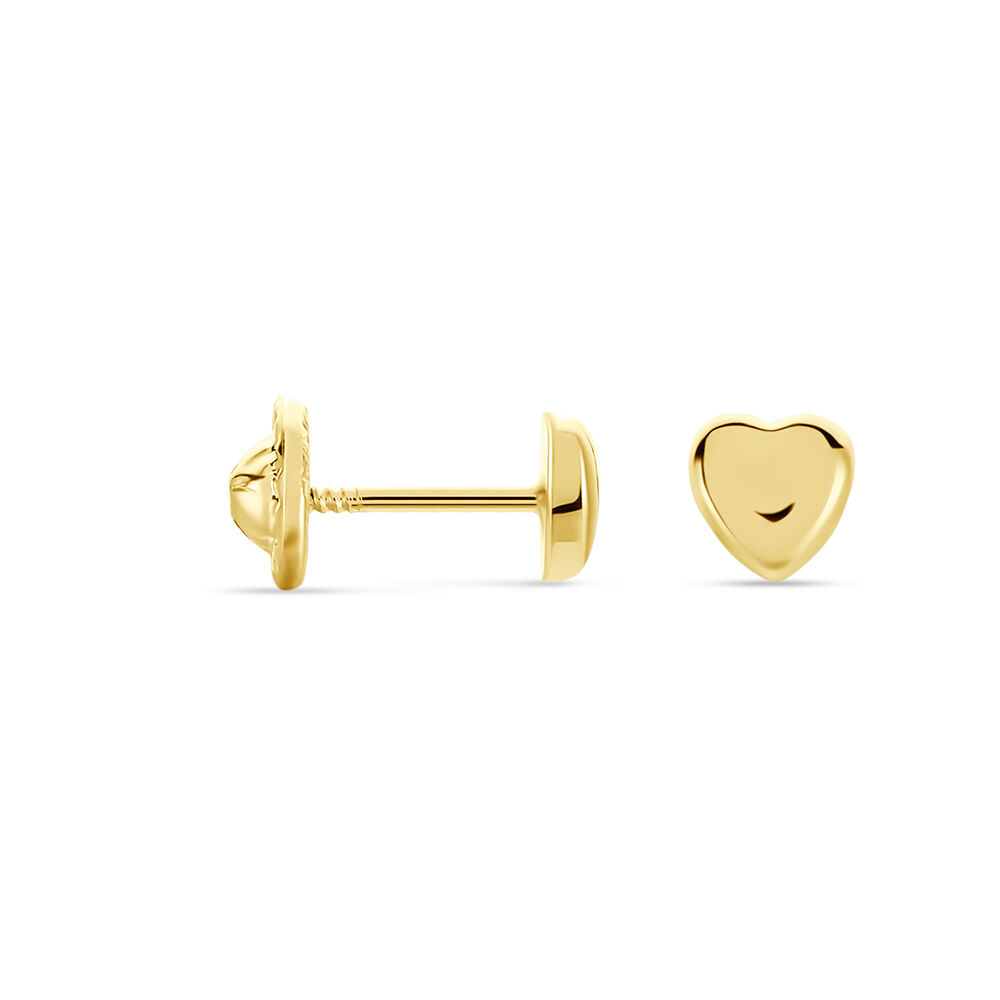 Boucles D'oreilles Puces Arisaema Or Jaune - Puces Enfant | Marc Orian