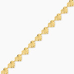 Bracelet Calliandra Acier Jaune - Bracelets cha&icirc;nes Femme | Marc Orian