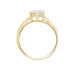 Bague Solitaire Alexendra Or Jaune Oxyde De Zirconium - Solitaires Femme | Marc Orian