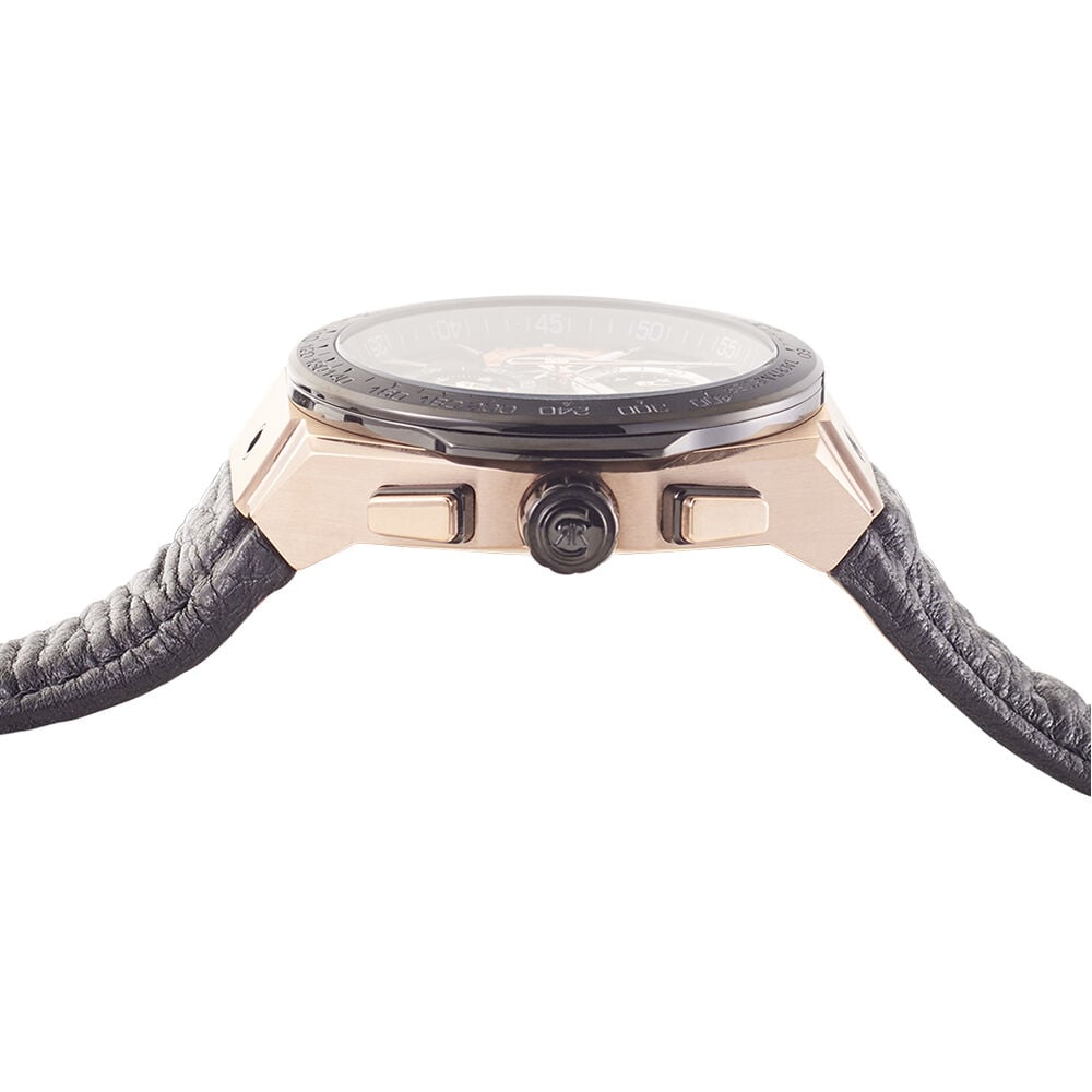 Montre Cerruti Ruscello Noir - Montres étanches Homme | Marc Orian