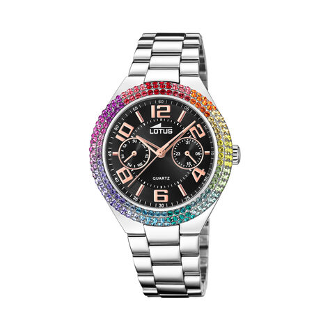 Montre Lotus Bliss Noir - Montres Femme | Marc Orian