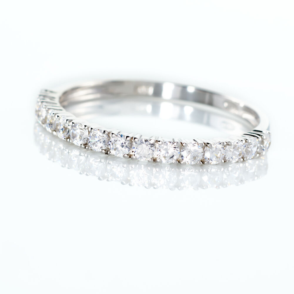 Alliance Julietta Or Blanc Oxyde De Zirconium - Alliances duo Femme | Marc Orian