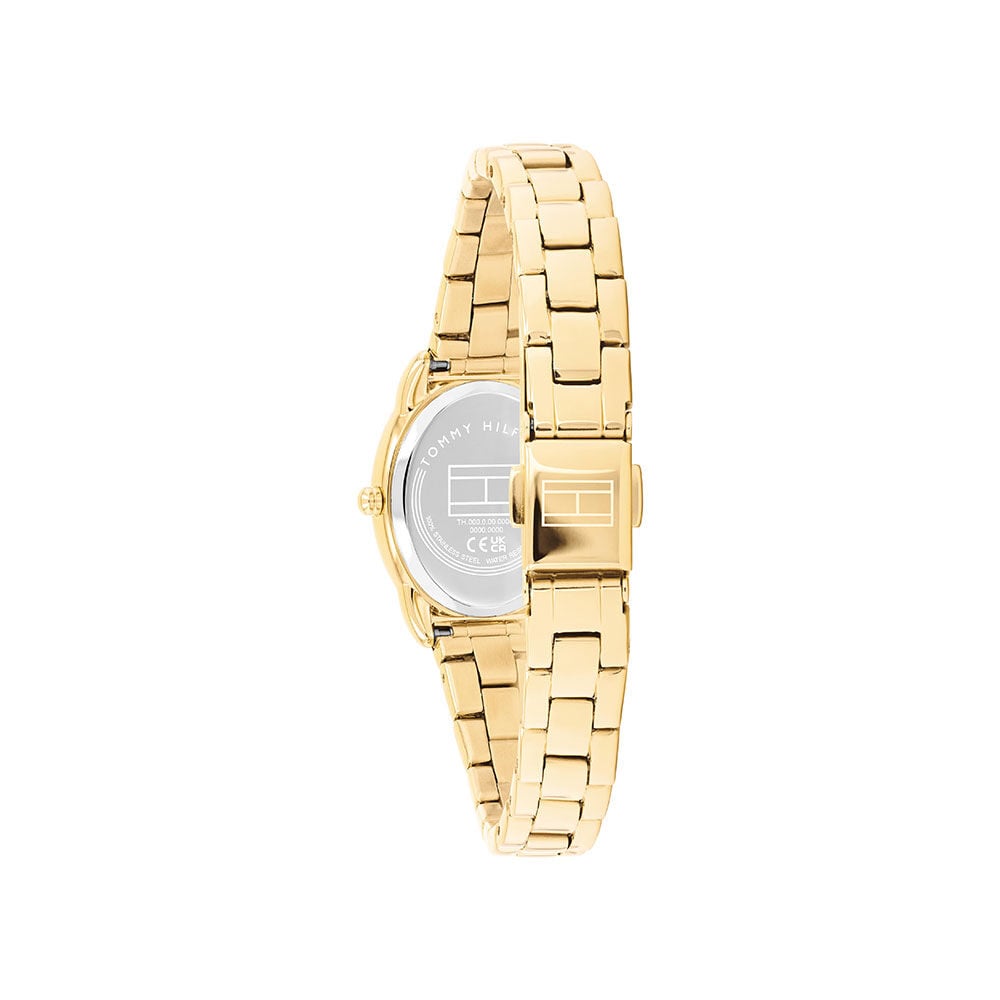 Montre Tommy Hilfiger Demi Oval Dor&eacute; - Montres &eacute;tanches Femme | Marc Orian