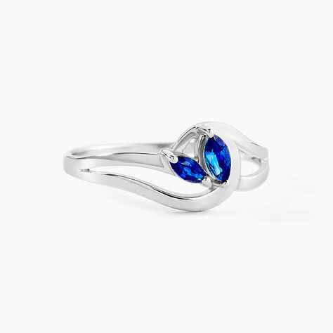 Bague Sakina Or Blanc Saphir - Bagues vintage Femme | Marc Orian