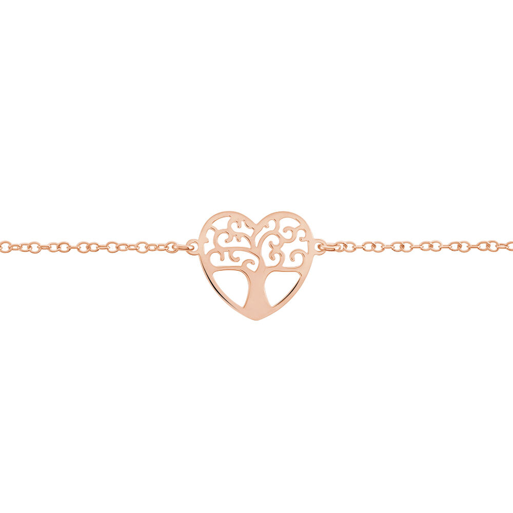 Bracelet Tyfen Argent Rose - Bracelets chaînes Femme | Marc Orian
