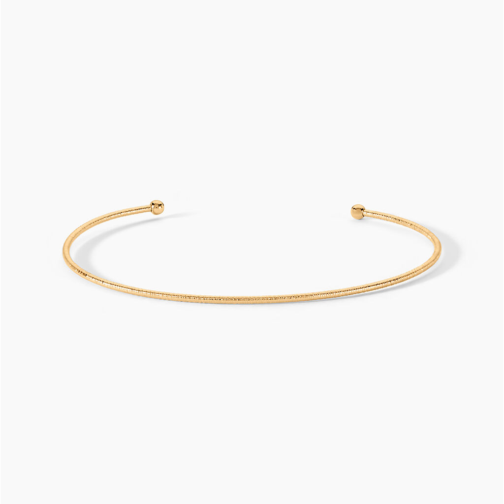 Bracelet Jonc Intertwined Plaqué Or Jaune - Bracelets joncs Femme | Marc Orian