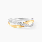 Bague Nene Or Bicolore Diamant - Bagues pierres pr&eacute;cieuses Femme | Marc Orian