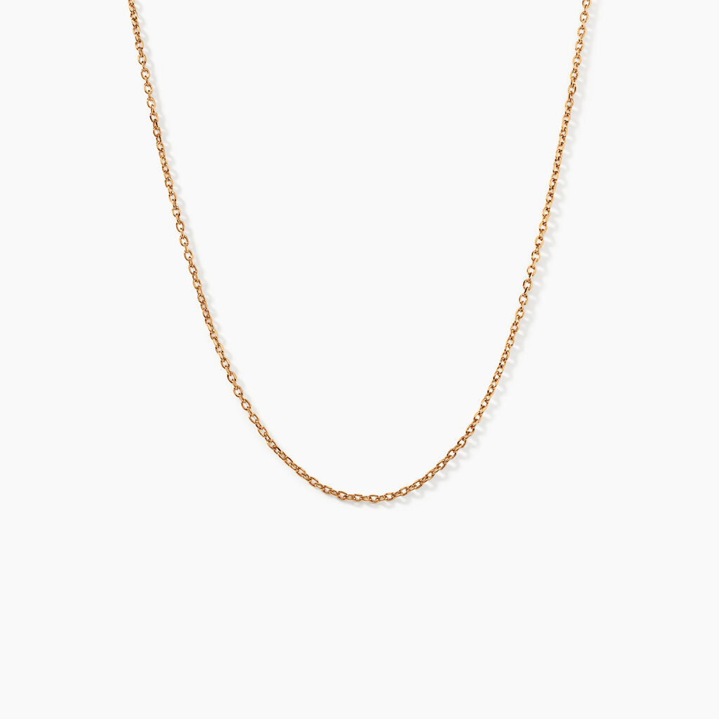 Cha&icirc;ne Vince Plaqu&eacute; Or Jaune - Colliers fantaisie Femme | Marc Orian