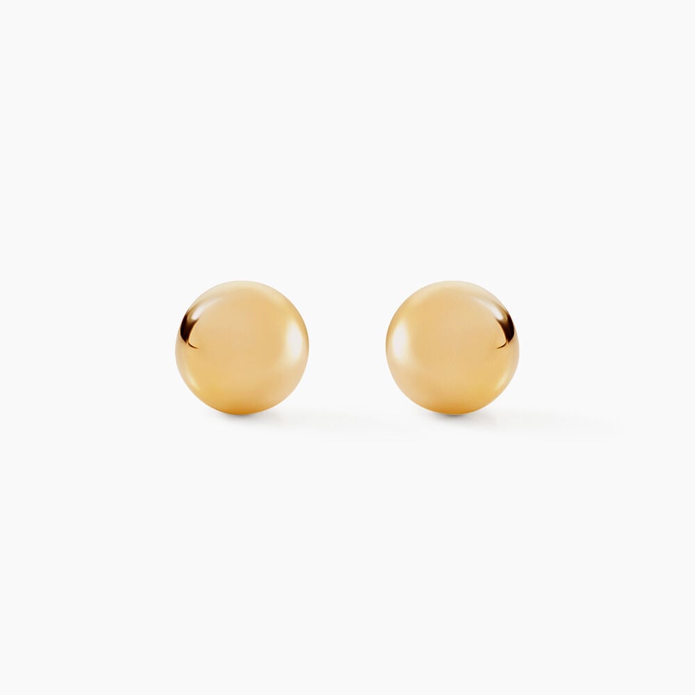Boucles D'oreilles Puces Fidelia Or Jaune - Puces Famille | Marc Orian