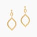Boucles D'Oreilles Pendantes Genghis Or Jaune - Pendantes Femme | Marc Orian