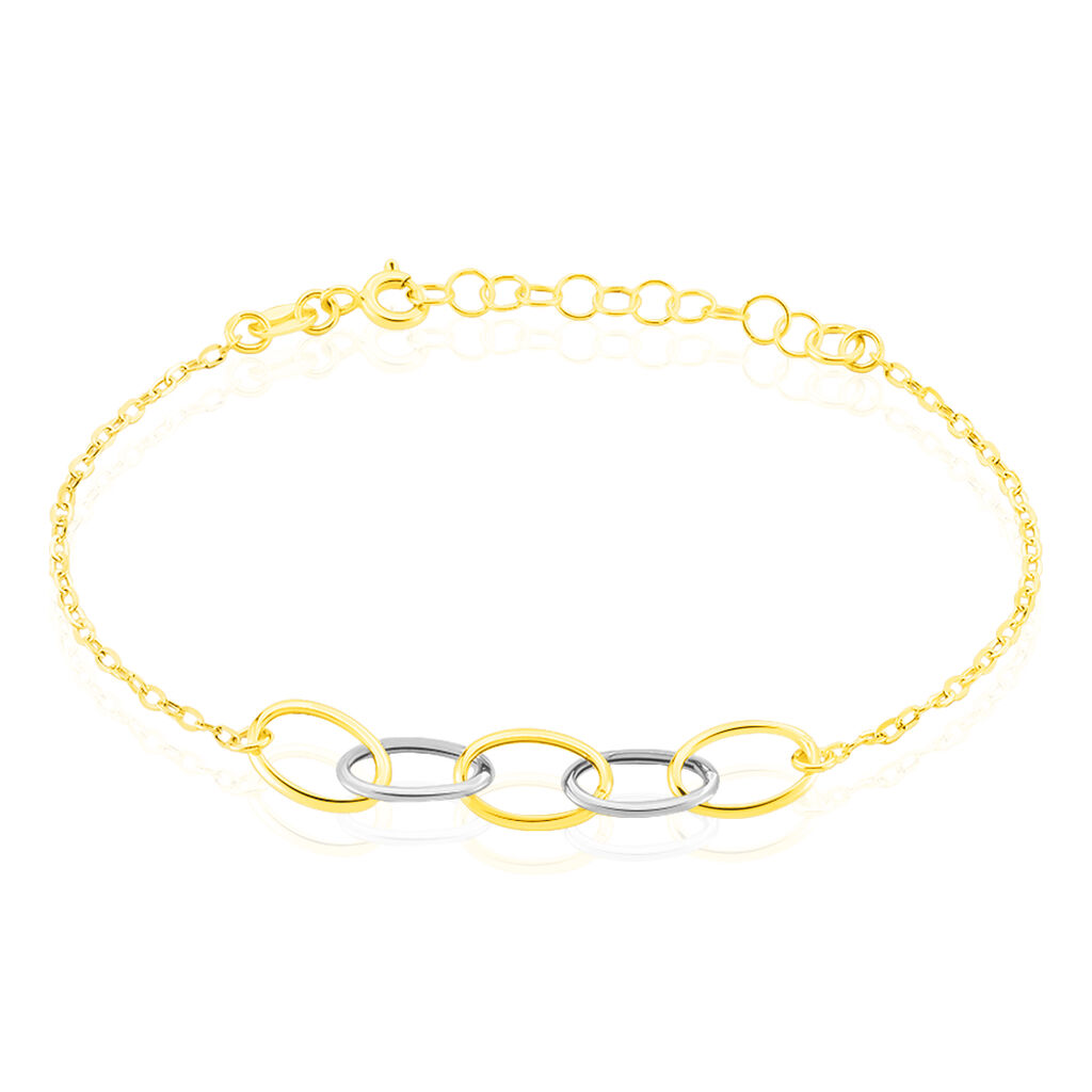 Bracelet Lucette Or Bicolore - Bracelets chaînes Femme | Marc Orian