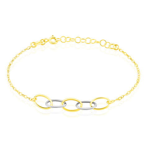 Bracelet Lucette Or Bicolore - Bracelets chaînes Femme | Marc Orian