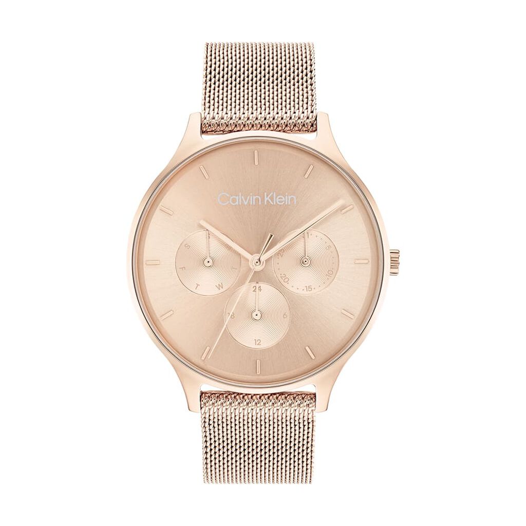 Montre Calvin Klein Timeless Multi Rose - Montres &eacute;tanches Femme | Marc Orian