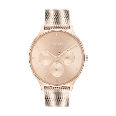 Montre Calvin Klein Timeless Multi Rose - Montres &eacute;tanches Femme | Marc Orian