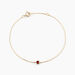 Bracelet Or Jaune Onora Rubis - Bracelets chaînes Femme | Marc Orian