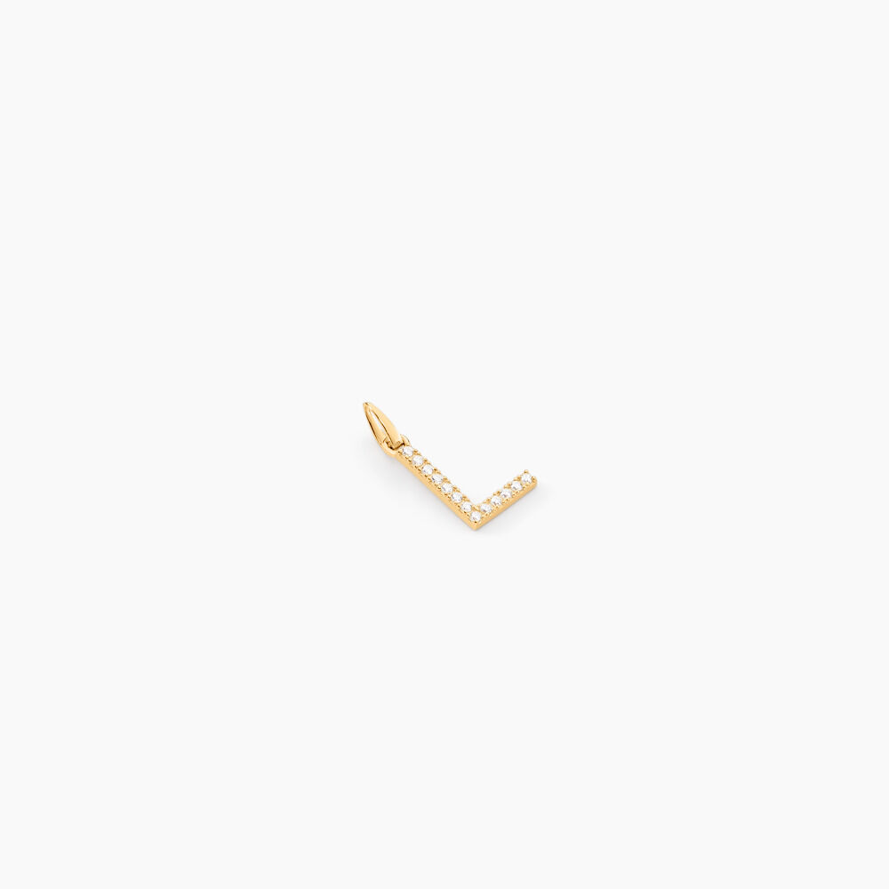 Pendentif Klementine Or Jaune Oxyde De Zirconium - Pendentifs Famille | Marc Orian