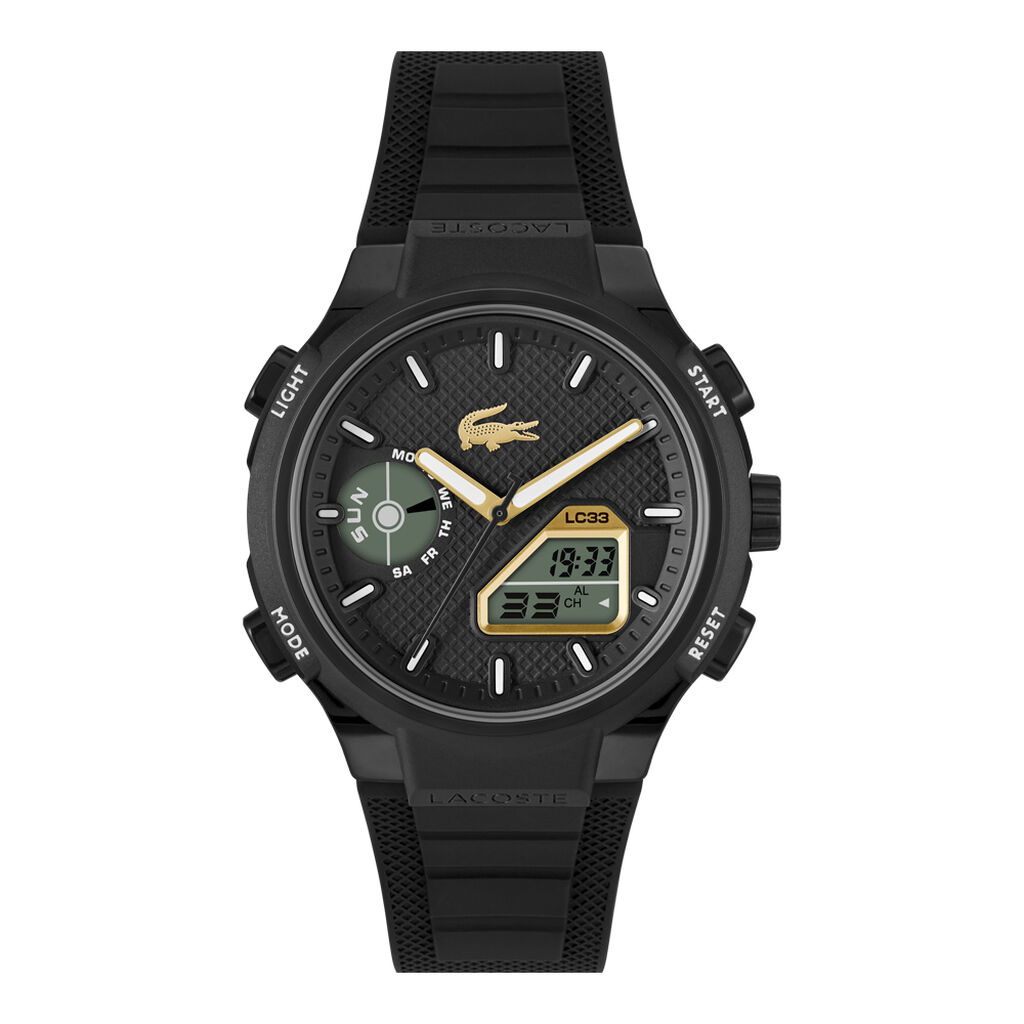 Montre Lacoste Lc33 Noir - Montres &eacute;tanches Homme | Marc Orian