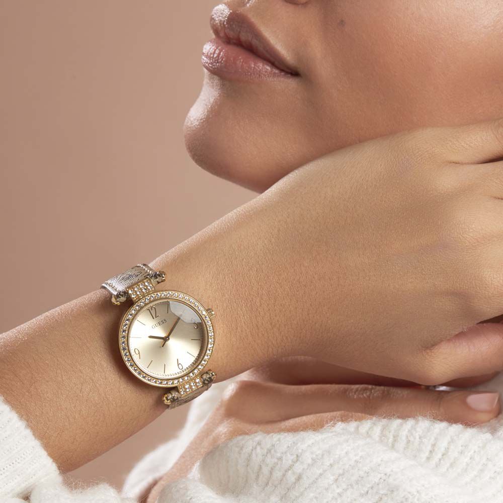 Montre Guess Terrace Champagne - Montres classiques Femme | Marc Orian