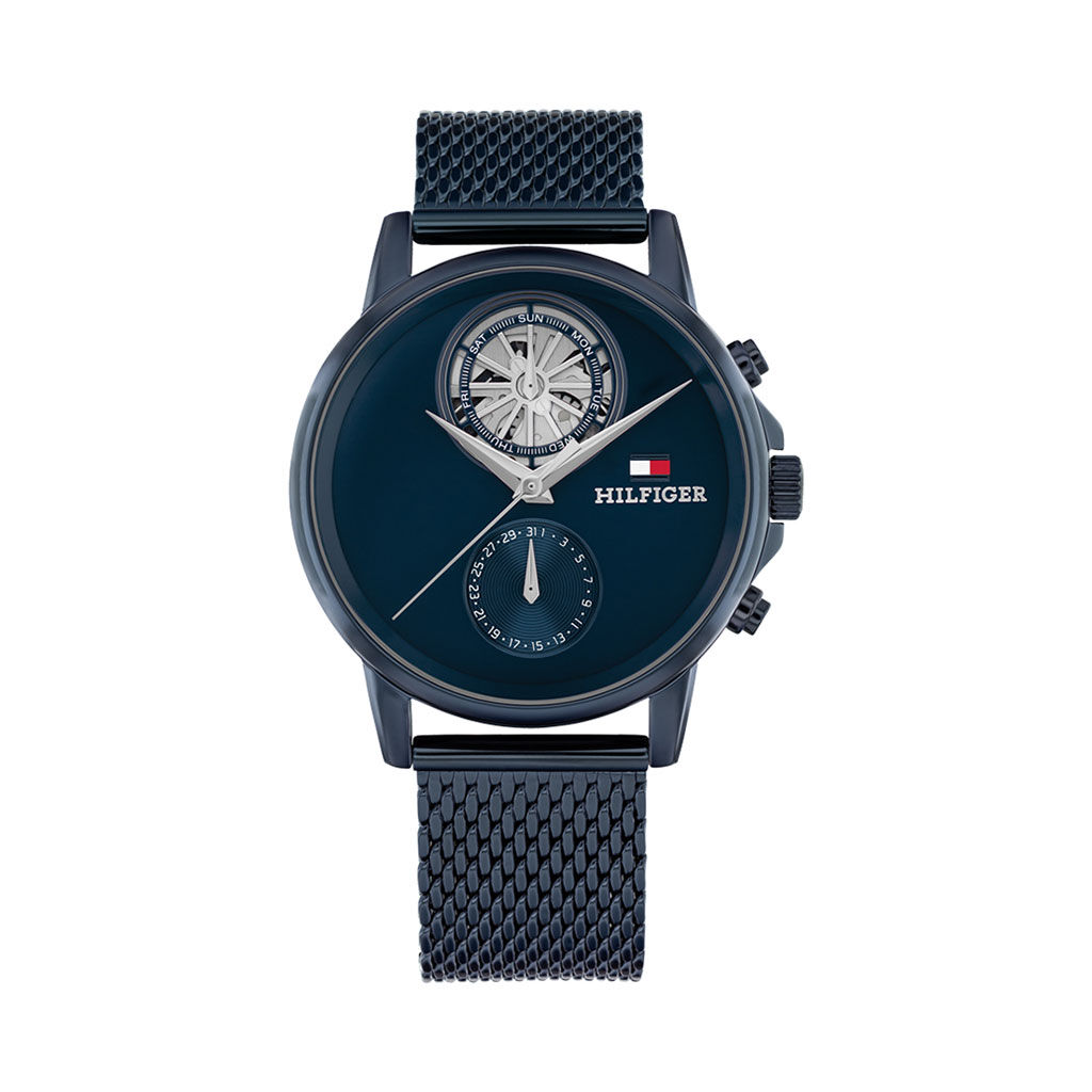 Montre Tommy Hilfiger Stewart Bleu - Montres &eacute;tanches Homme | Marc Orian