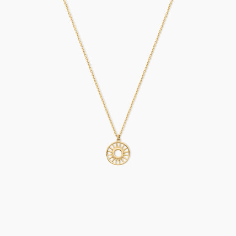 Collier Soleil Eternel Or Jaune - Colliers ete Femme | Marc Orian