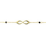 Bracelet Spya Infini Or Jaune Spinelle - Bracelets cha&icirc;nes Femme | Marc Orian