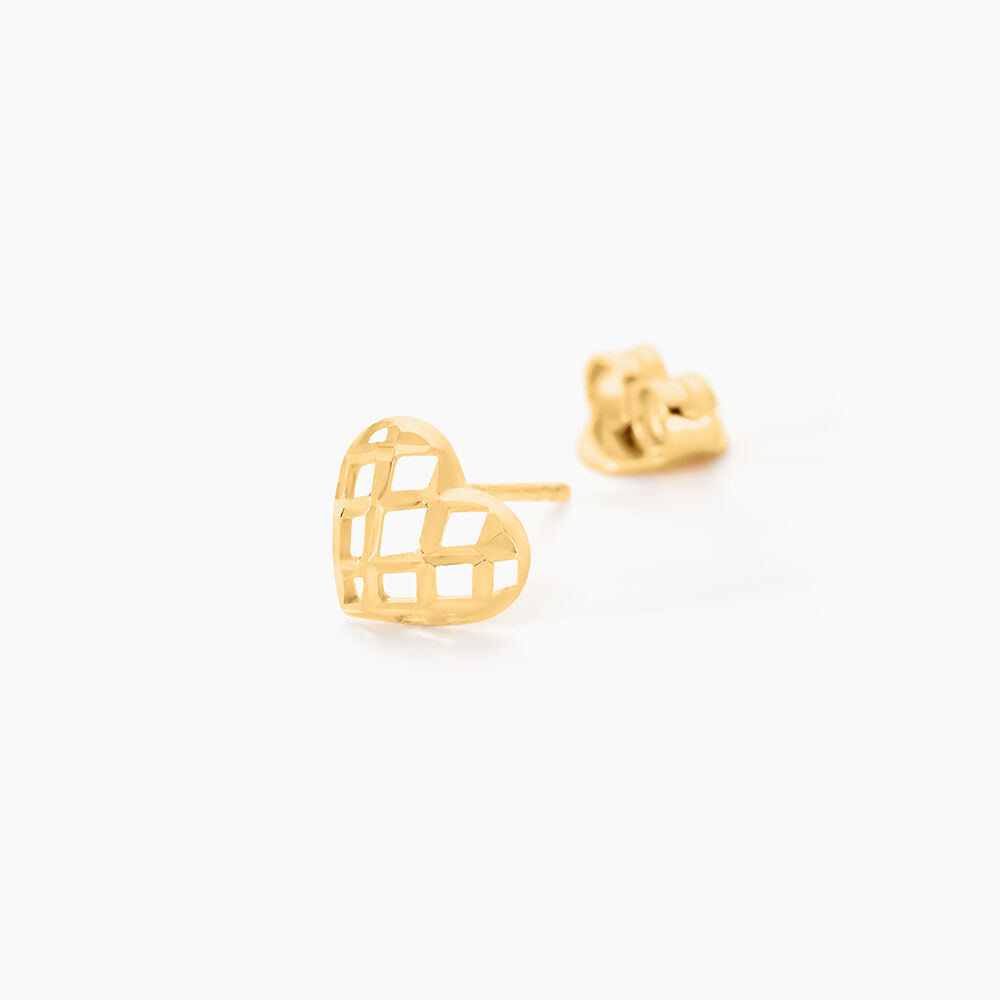 Boucles D'oreilles Puces Or Jaune Cicolluis - Puces Femme | Marc Orian