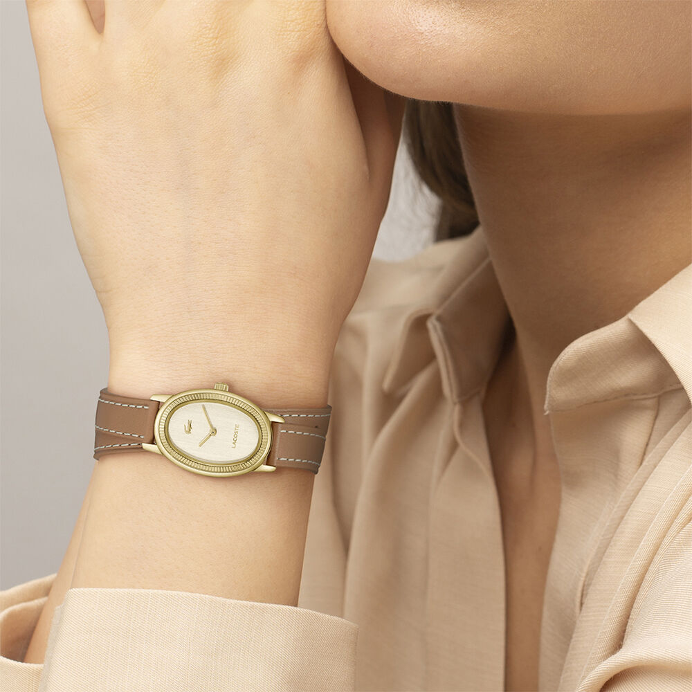 Montre Lacoste Parisienne Dor&eacute; - Montres &eacute;tanches Femme | Marc Orian